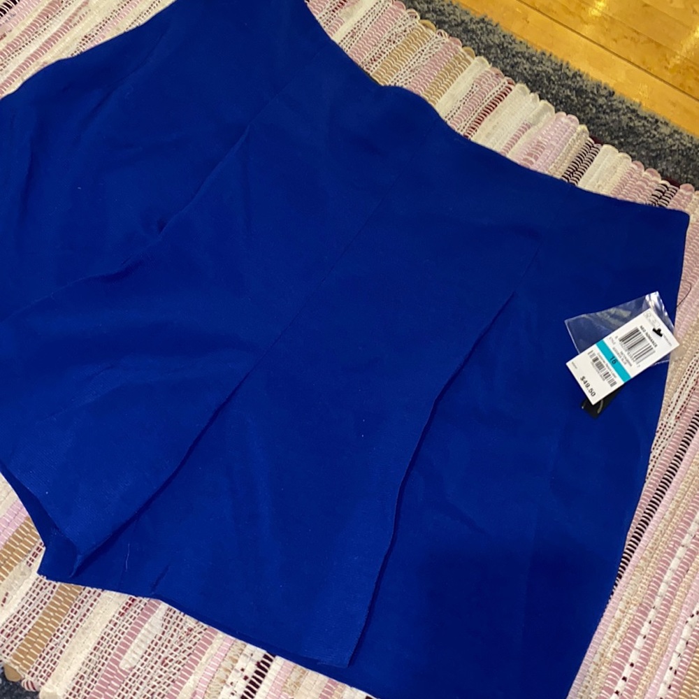 INC | royal blue shorts